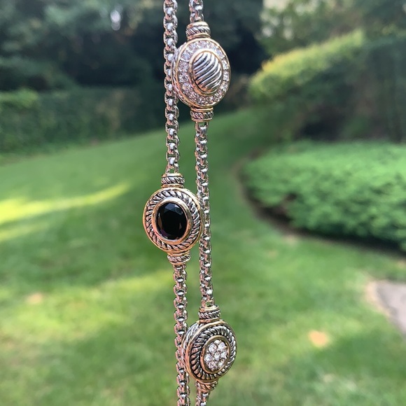 New Designer Style CZ and Crystal Bracelet - Picture 7 of 10